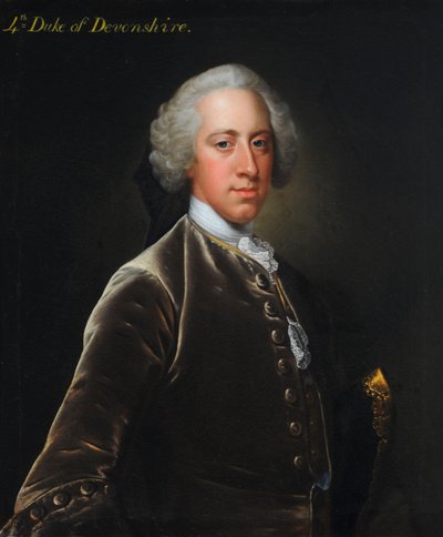 Portrait of William Cavendish (1720–1764) by Unbekannt Unbekannt